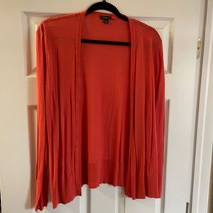 Ann Taylor orange (rusty) cardigan